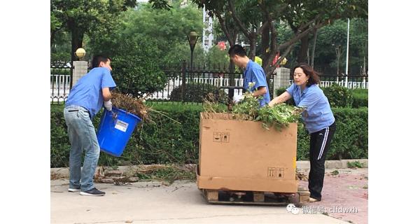 ▌長嶺紡電新聞 ▌迎接國衛(wèi)復(fù)審，長嶺紡電在行動！ ——長嶺紡電公司黨總支組織愛衛(wèi)義務(wù)勞動